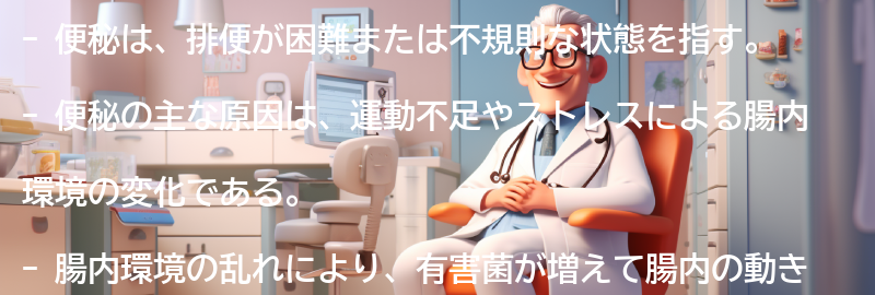 便秘とは何か？の要点まとめ