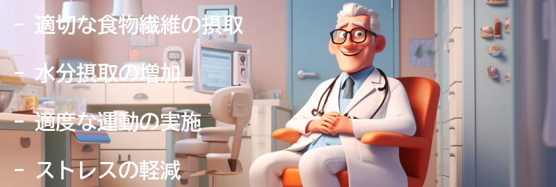 便秘を改善するための対策の要点まとめ