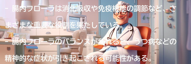 腸内フローラの役割と重要性の要点まとめ