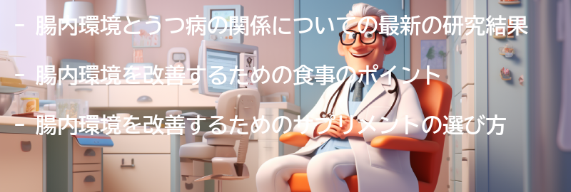 腸内環境を改善するための食事とサプリメントの要点まとめ