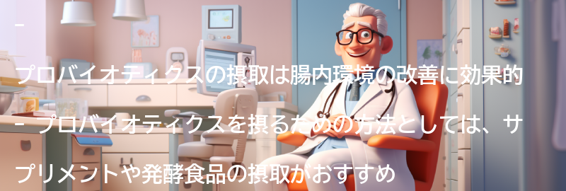 プロバイオティクスを摂るための方法と注意点の要点まとめ
