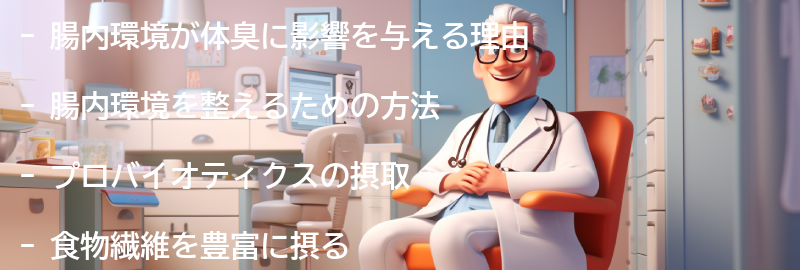 腸内環境を整えるための方法の要点まとめ