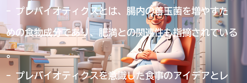 プレバイオティクスを意識した食事のアイデアとレシピの要点まとめ