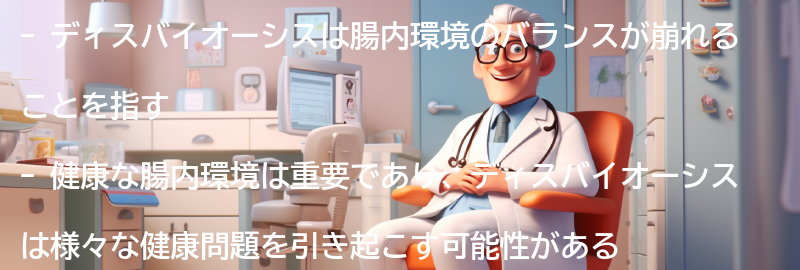 ディスバイオーシスとは何か?の要点まとめ