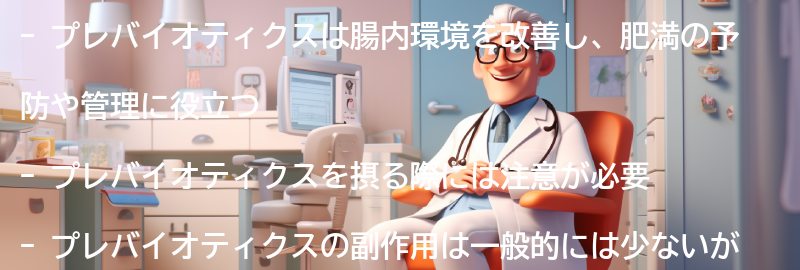 プレバイオティクスを摂るための注意点と副作用についての要点まとめ