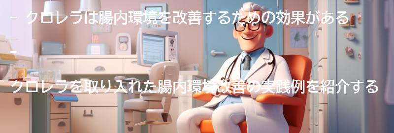 クロレラを取り入れた腸内環境改善の実践例の要点まとめ