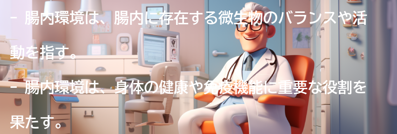 腸内環境とは何か?の要点まとめ
