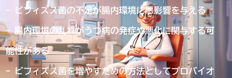 ビフィズス菌の不足が引き起こす問題の要点まとめ