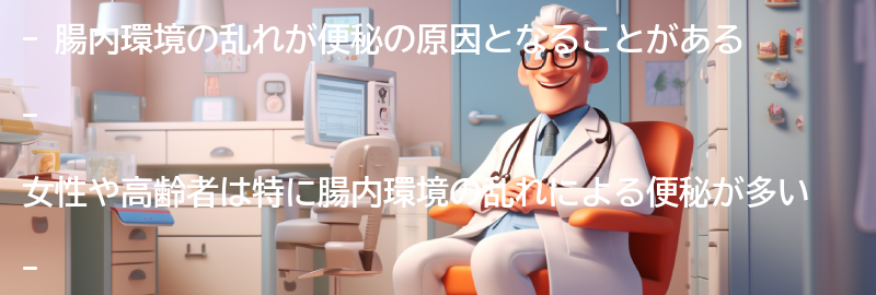 腸内環境と便秘の関係性の要点まとめ