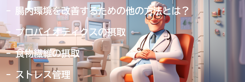 腸内環境を改善するための他の方法とは？の要点まとめ