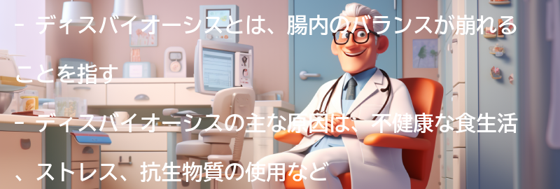 ディスバイオーシスの原因と予防方法の要点まとめ