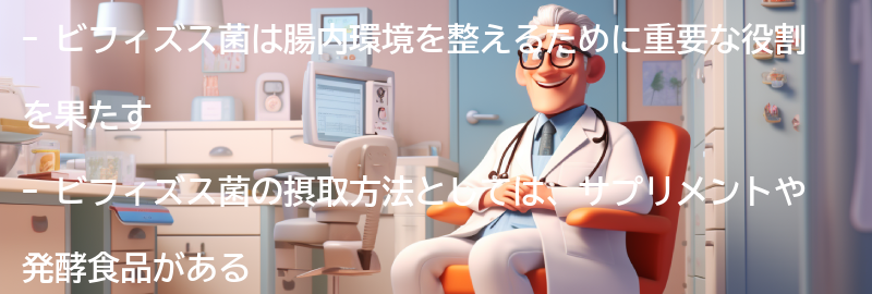 ビフィズス菌とはの要点まとめ