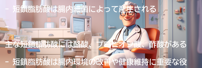 短鎖脂肪酸とは何か？の要点まとめ