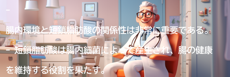 腸内環境と短鎖脂肪酸の関係性についての要点まとめ