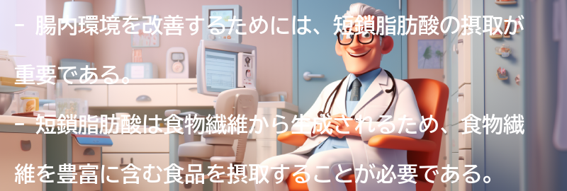 腸内環境を改善するための方法の要点まとめ