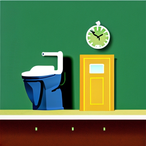トイレに入っている時間を短くするための対策