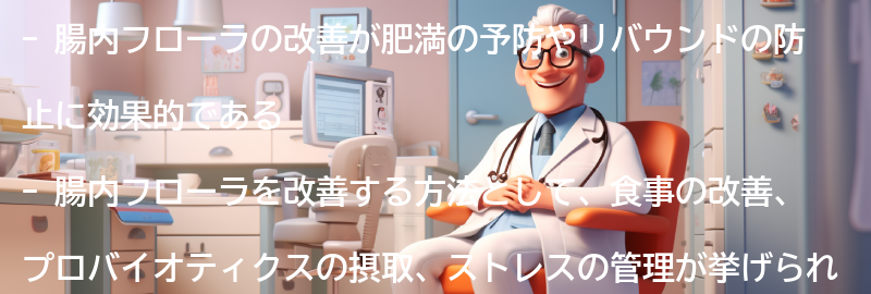 腸内フローラを改善する方法の要点まとめ