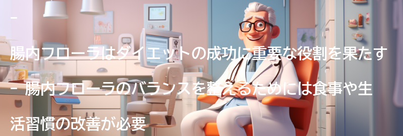 腸内フローラとダイエットの成功に向けての要点まとめ