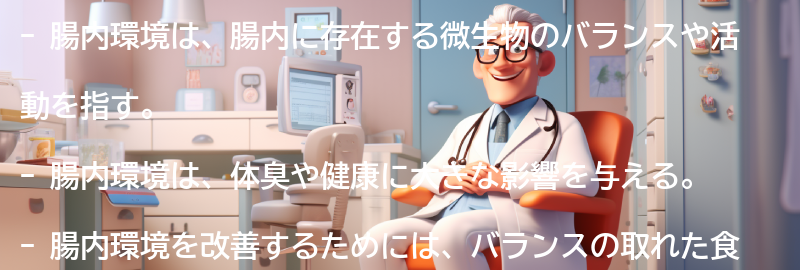 腸内環境とは？の要点まとめ
