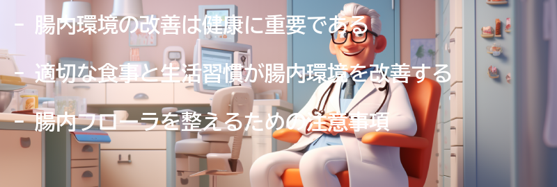 腸内環境の改善に向けた注意点と注意事項の要点まとめ