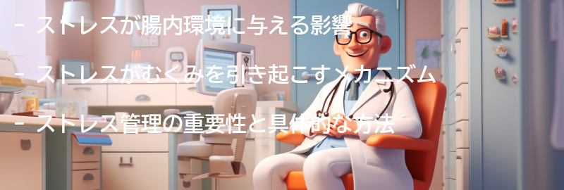 ストレス管理と腸内環境の関係の要点まとめ