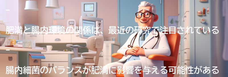 肥満と腸内環境の関係の概要の要点まとめ