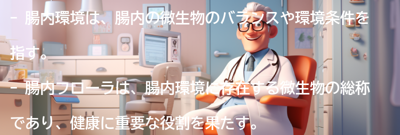 腸内環境とは何ですか？の要点まとめ