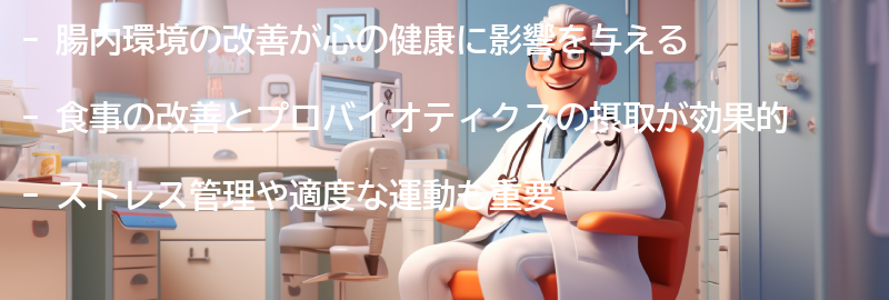 腸内環境の改善方法の要点まとめ