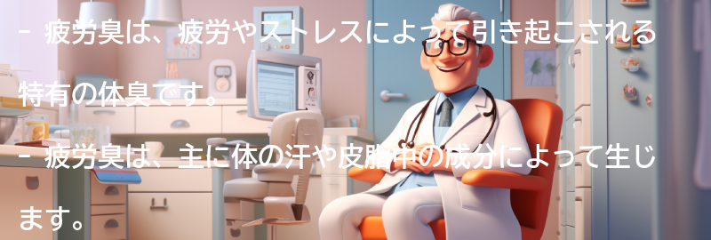 疲労臭とは？の要点まとめ