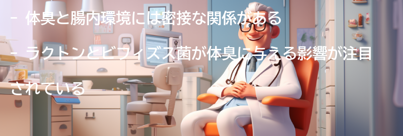 体臭と腸内環境の関係とは？の要点まとめ