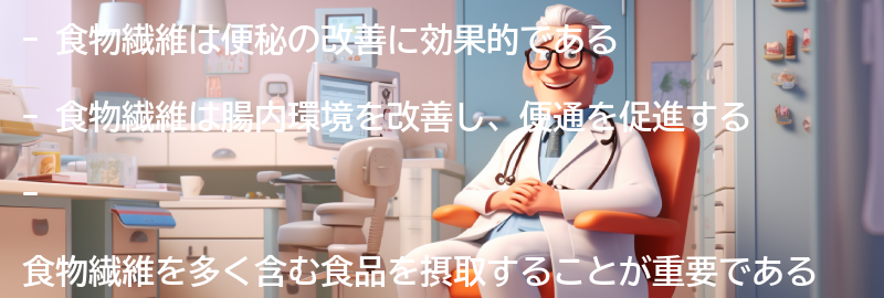 食物繊維の重要性と便秘への影響の要点まとめ