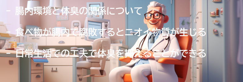 体臭を抑えるための日常生活の工夫の要点まとめ