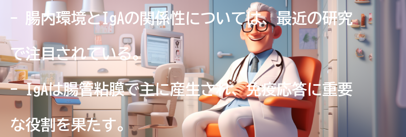 腸内環境とIgAの関係性についての要点まとめ