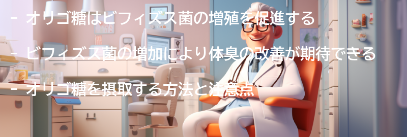 オリゴ糖とビフィズス菌の関係の要点まとめ