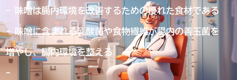 味噌を使った腸内環境改善レシピの紹介の要点まとめ