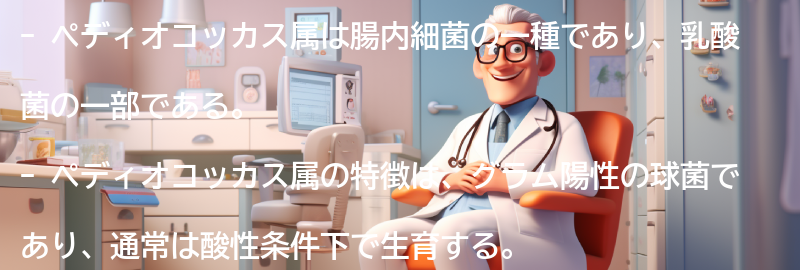 ペディオコッカス属の特徴と機能の要点まとめ