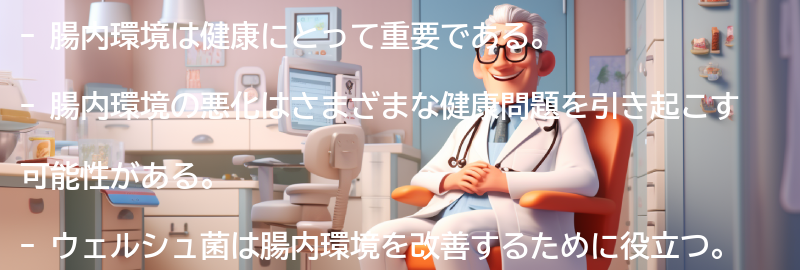 腸内環境の重要性とは？の要点まとめ