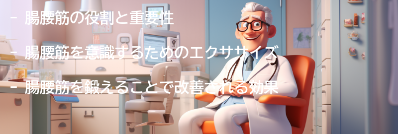 腸腰筋を意識するためのエクササイズの要点まとめ