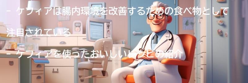 ケフィアを使ったおいしいレシピの紹介の要点まとめ