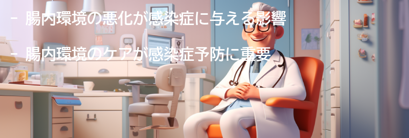 感染症予防のための腸内環境のケアの重要性の要点まとめ