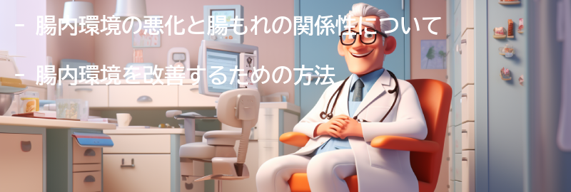 腸内環境を改善するための方法とは？の要点まとめ
