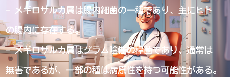 メギロサルカ属とはどのような細菌か？の要点まとめ