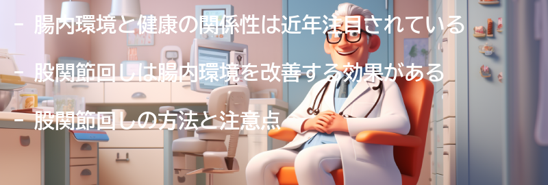腸内環境と健康の関係性の要点まとめ