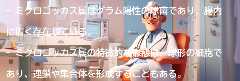 ミクロコッカス属の特徴の要点まとめ