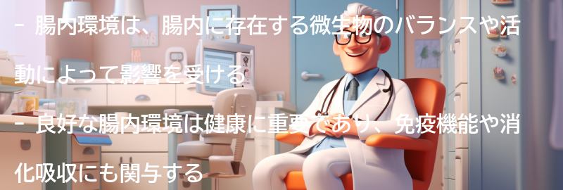 腸内環境とは何か？の要点まとめ