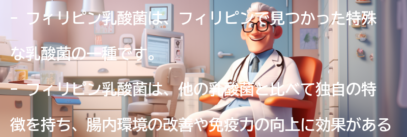 フィリピン乳酸菌とは？の要点まとめ