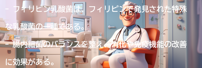 フィリピン乳酸菌の効果とは？の要点まとめ