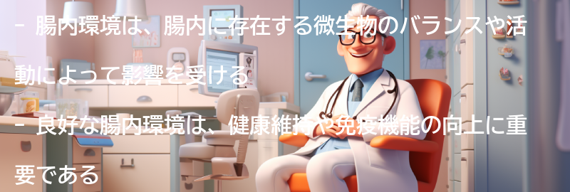 腸内環境とは何か?の要点まとめ
