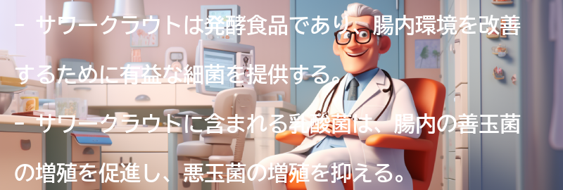 サワークラウトが腸内環境に良い理由の要点まとめ