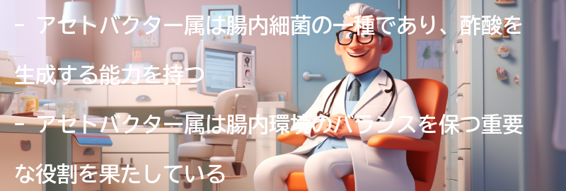 アセトバクター属の注意点の要点まとめ